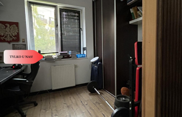 Słoneczne mieszkanie, parter, trzy pokoje