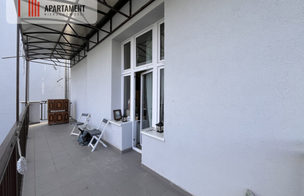 centrum, duża loggia, dobra inwestycja