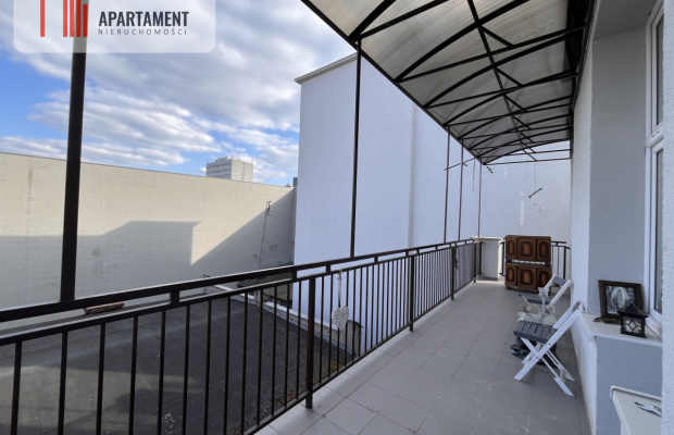 centrum, duża loggia, dobra inwestycja