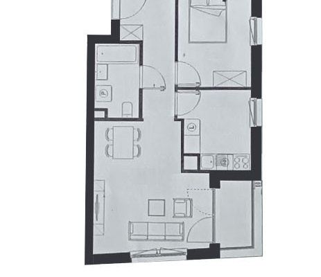 Nowoczesne 2 pokojowe/balkon/od zaraz