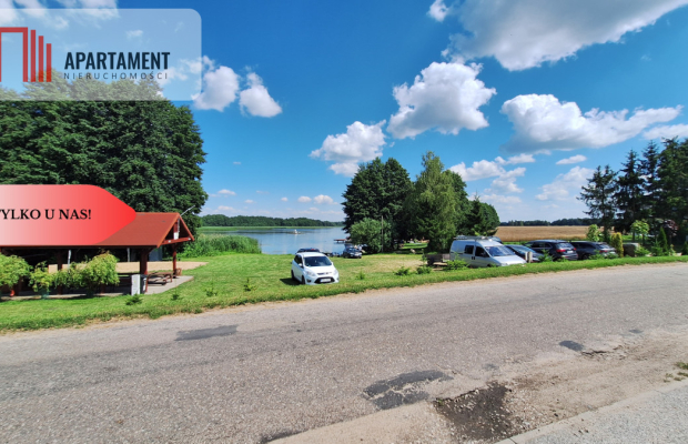 Atrakcyjna działka przy jeziorze