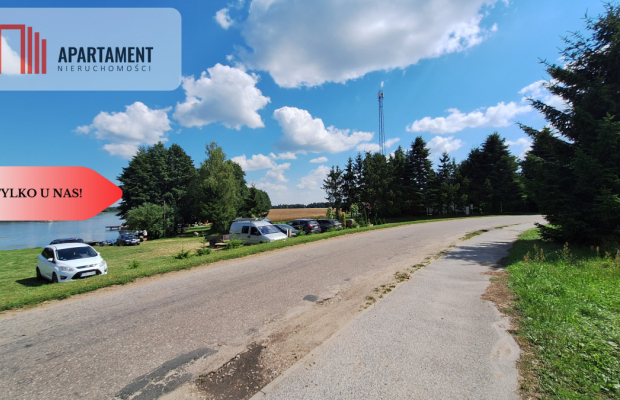 Atrakcyjna działka przy jeziorze