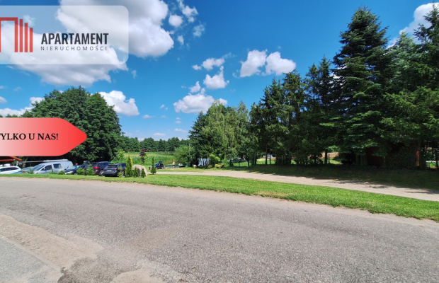 Atrakcyjna działka przy jeziorze