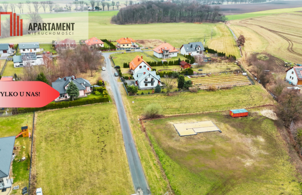 Działka Kotomierz. Media, asfalt, 1600m2