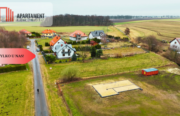 Działka Kotomierz. Media, asfalt, 1600m2