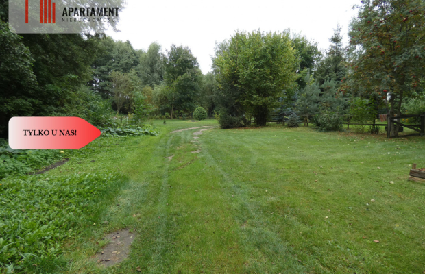 Działka z linią brzegową nad jeziorem Ostrowickim