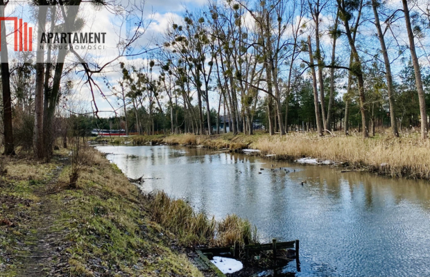 Działka nad kanałem Noteckim