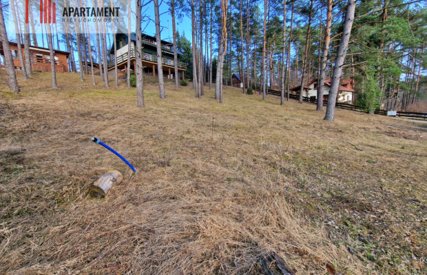 Działka we Wdzydzach 200m od jeziora!!