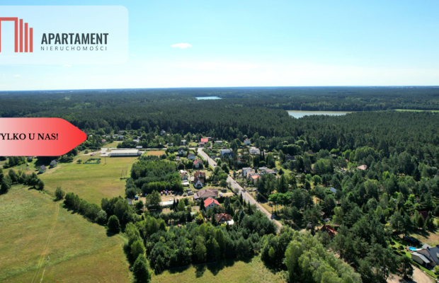 Tylko u Nas! Działka 800 metrów od jeziora! Tleń!