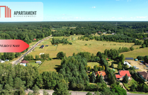 Tylko u Nas! Działka 800 metrów od jeziora! Tleń!