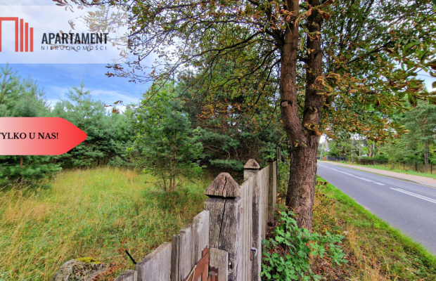 Tylko u Nas! Działka 800 metrów od jeziora! Tleń!