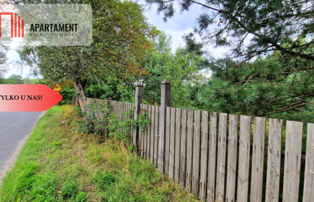 Tylko u Nas! Działka 800 metrów od jeziora! Tleń!