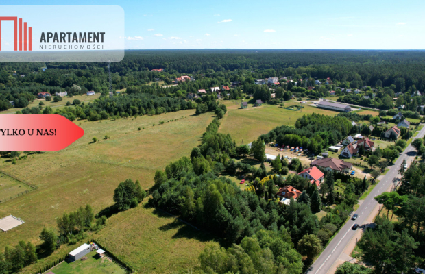 Tylko u Nas! Działka 800 metrów od jeziora! Tleń!