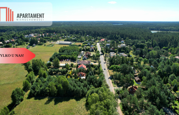 Tylko u Nas! Działka 800 metrów od jeziora! Tleń!