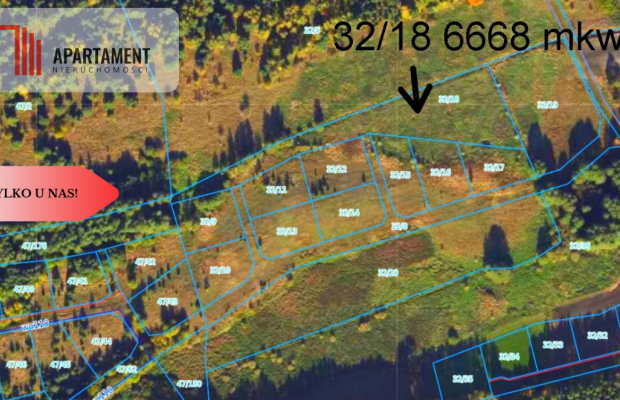 Działki z WZ - świetna lokalizacja natura, jezioro