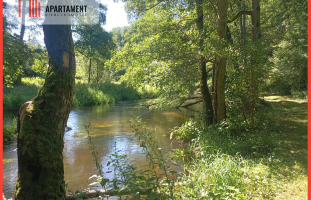 Działki  w sąsiedztwie rzeki