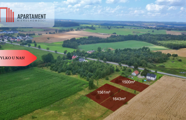 Działki objęte MPZP pod zabudowę jednorodzinną