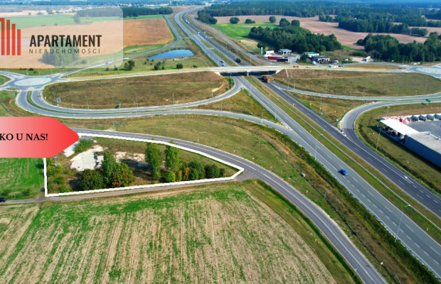 Działka usługowa! Bezpośrednio przy zjeździ S5!