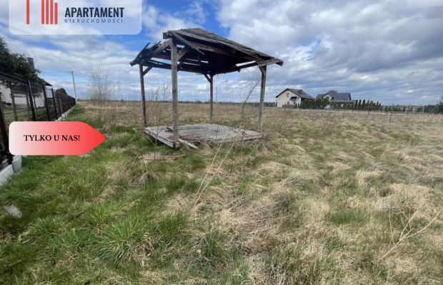 Działka budowlana z projektem Kotla