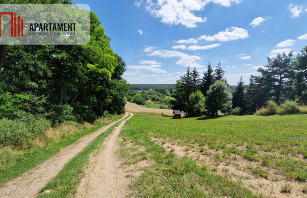 Duża działka nad jeziorem Ostrówieckim.