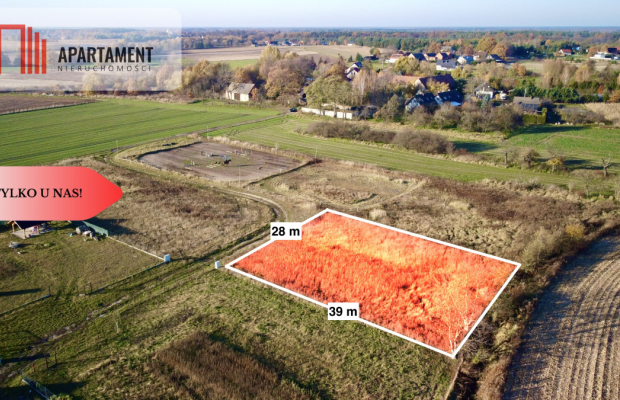 Działka pod Trzebnicą! Media! Piękna Okolica!