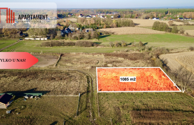 Działka pod Trzebnicą! Media! Piękna Okolica!