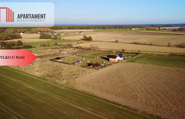 Działka pod Trzebnicą! Media! Piękna Okolica!