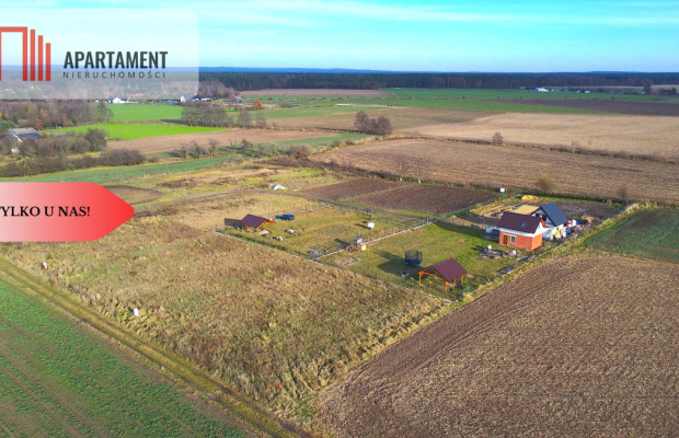 Działka pod Trzebnicą! Media! Piękna Okolica!