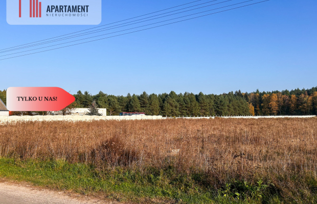 Tylko u nas! Działki 1006-1169m² WZ przy lesie