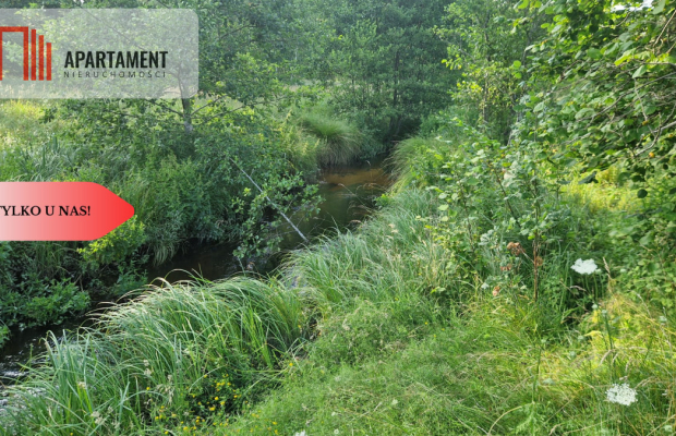 Wyjątkowa działka nad rzeką – Dębnica Kaszubska |