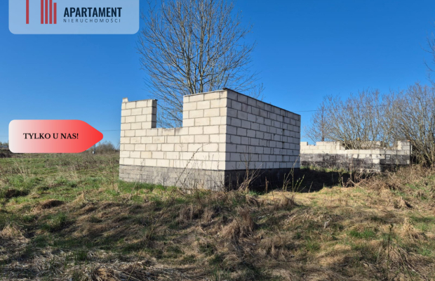 Gotowa działka budowlana w Więckowach