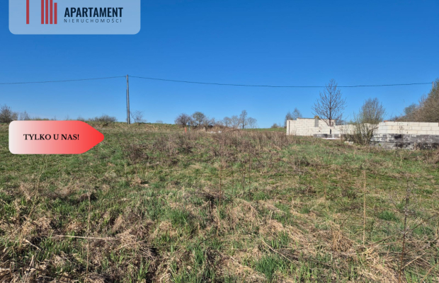 Gotowa działka budowlana w Więckowach