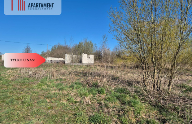 Gotowa działka budowlana w Więckowach