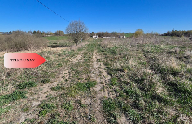 Gotowa działka budowlana w Więckowach