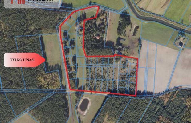 Kompleks działek budowlanych nad Notecią!