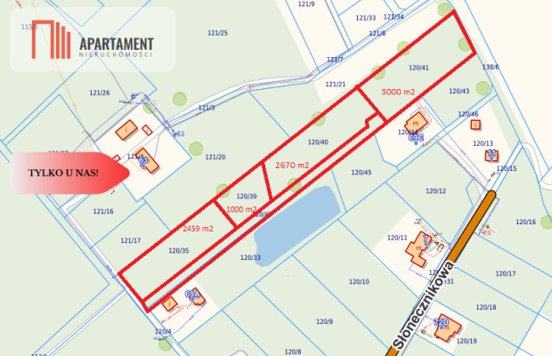 Dzialka z możliwością zabudowy na WZ