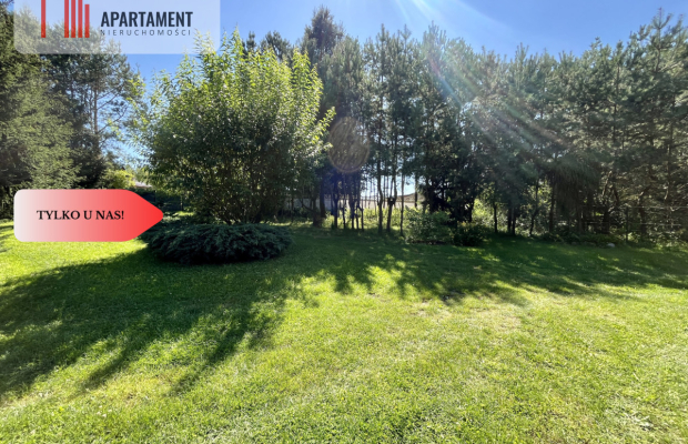 Urokliwa Działka 3500 m² przy Lesie, ogrodzona