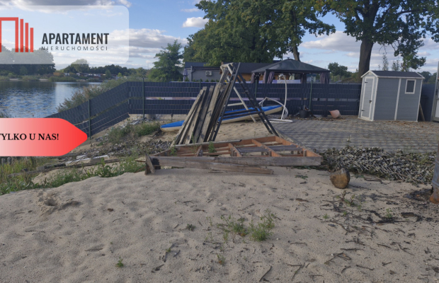 190 m² z prywatną linią brzegową i pomostem -40tys