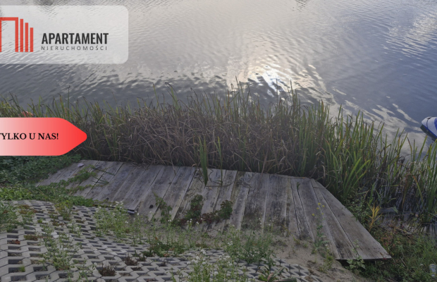 190 m² z prywatną linią brzegową i pomostem -40tys