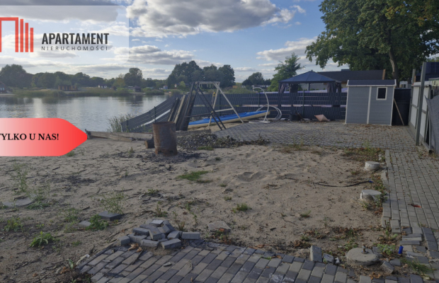 190 m² z prywatną linią brzegową i pomostem -40tys