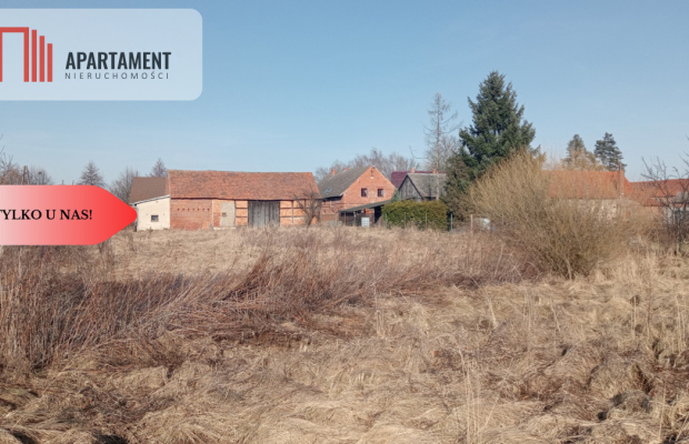 Działka mieszkaniowa/Dolina Baryczy/Stodoła/Media/