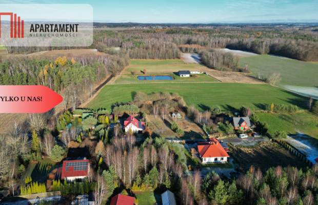 Wyjątkowa działka budowlana na skraju lasu