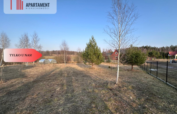 Wyjątkowa działka budowlana na skraju lasu