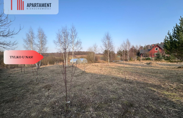 Wyjątkowa działka budowlana na skraju lasu