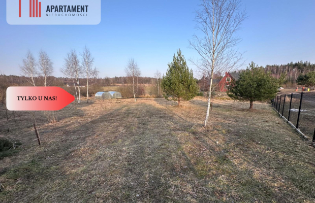 Wyjątkowa działka budowlana na skraju lasu