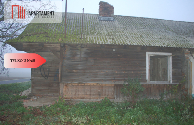 Działka budowlana z zabudowaniami Pigża.