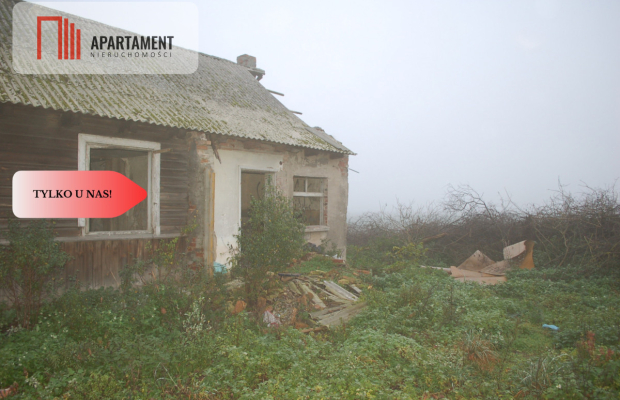 Działka budowlana z zabudowaniami Pigża.