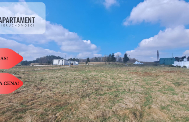 Tylko u nas! miejsce na Twój dom, cisza i spokój