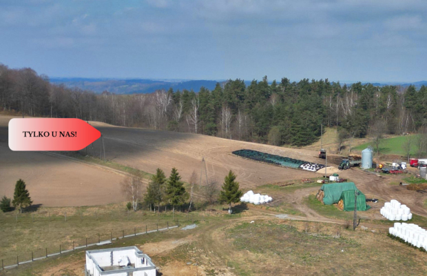 Tylko u nas! miejsce na Twój dom, cisza i spokój