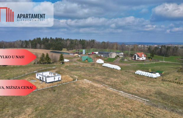 Tylko u nas! miejsce na Twój dom, cisza i spokój